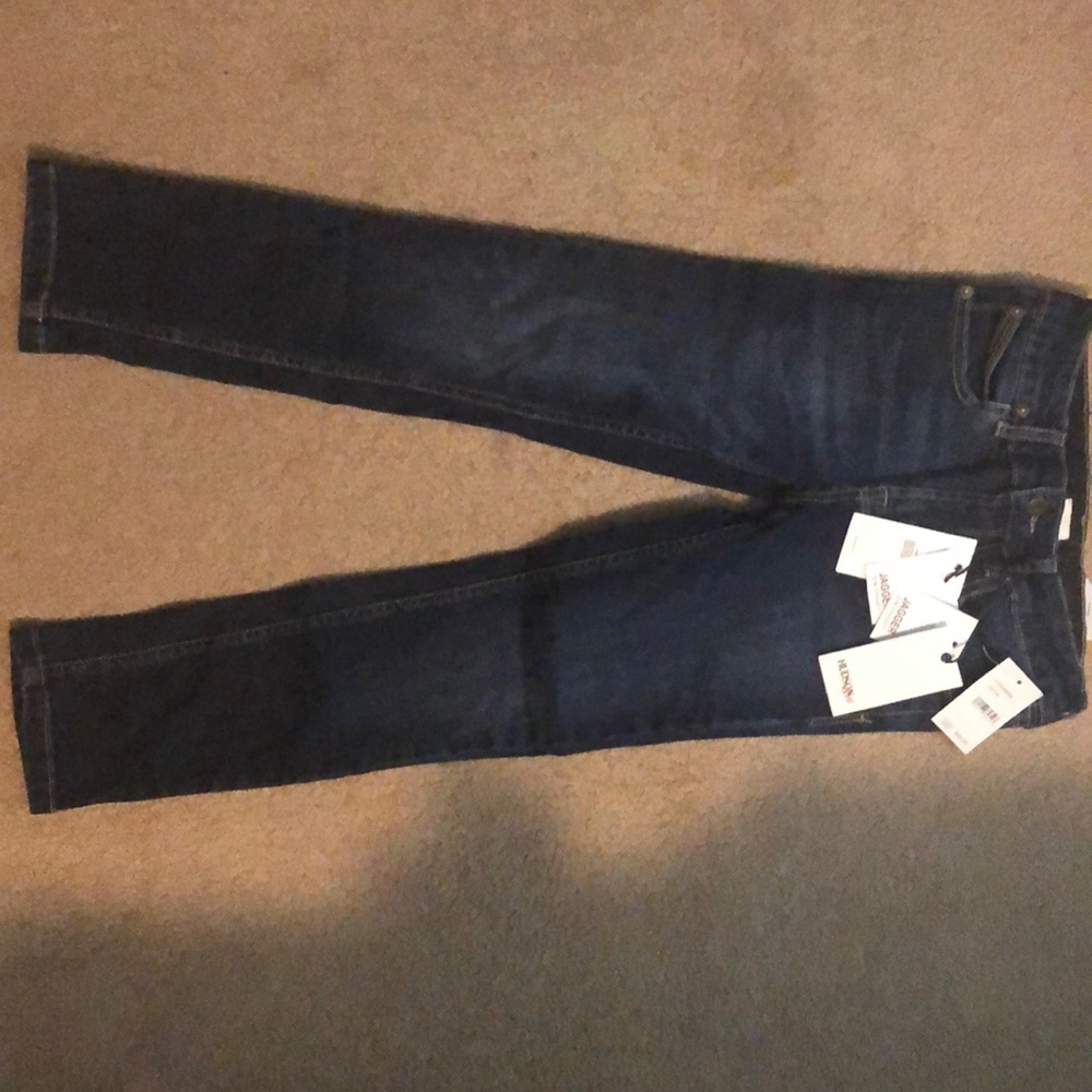 Hudson size 7 boy slim straight jeans
